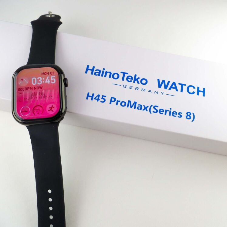 ساعت هوشمند هاینو تکو مدلH45 pro max سری8