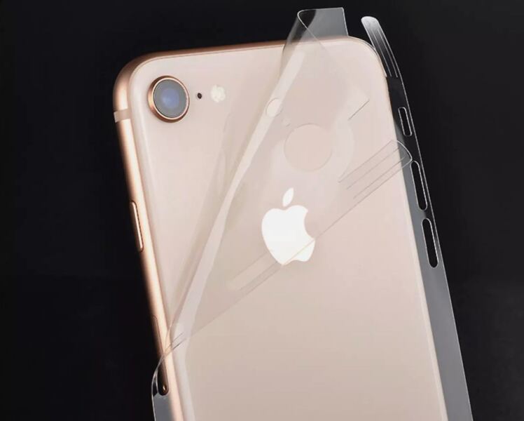 برچسب محافظ نانو شفاف پشت گوشی اپل ایفون iPhone 8