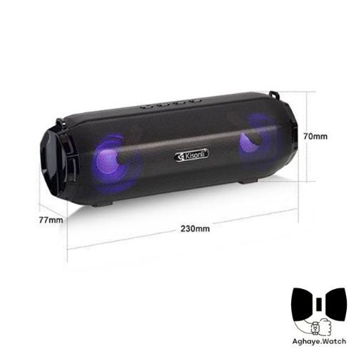 اسپیکر بلوتوثی کیسونلی مدل led-903 ا kisonli led-903 Bluetooth Speaker