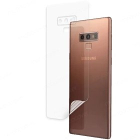 برچسب محافظ پشت گوشی شفاف مدل samsung galaxy note 9