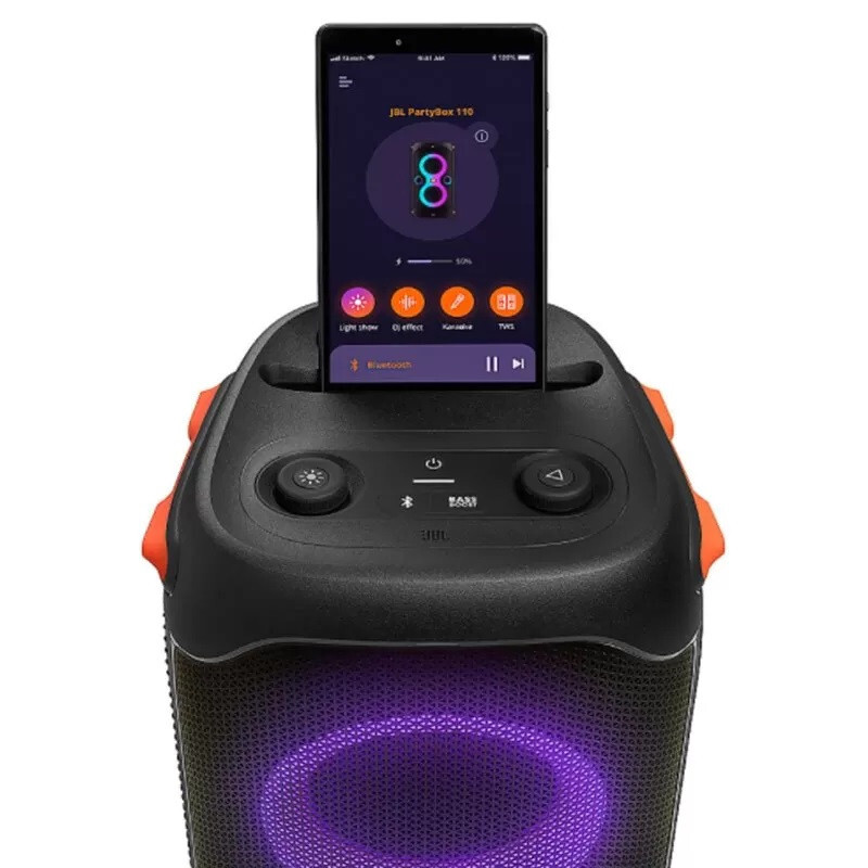  قیمت و خرید اسپیکر بلوتوثی جی بی ال PartyBox 110 JBL Bluetooth 